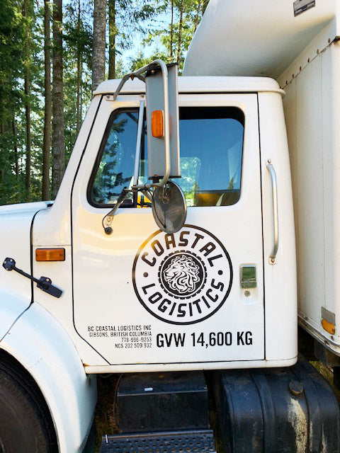 BC Coastal Logistics Transport and Storage Services, Truck and driver for hire hourly rate.